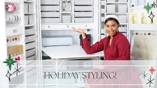 Craft Room Holiday Decorations  DREAMBOX STYLING Day 4 [upl. by Neila]