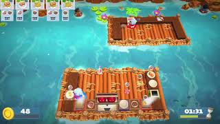 Overcooked 2 Level 21 2 Players 3 Stars [upl. by Corella]