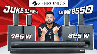 Zebronics juke bar 9850 vs 9550 pro  Best Dolby Soundbar IN Diwali Sale🔥 [upl. by Suivatco]