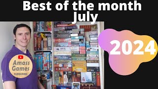 Best of the month July 2024 BotM AmassGames boardgame tabletop tableideas games gamers games [upl. by Eleph]