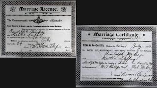 Randall McCoy Married Hattie Sheffey In 1899 [upl. by Eikcin]