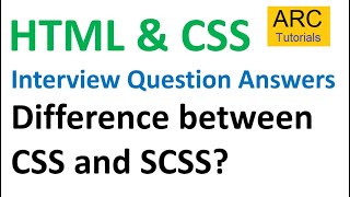 HTML CSS Interview Questions and Answers  2  html css interview questions freshers [upl. by Therron]