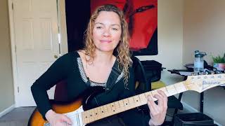 IMPROVISATION TIPS How to improvise on a major chordKATALINA GONZALEZ GUITAR [upl. by Greenman]