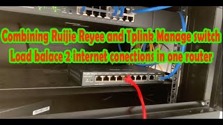 Office Network Setup Using RUIJIE REYEE  TPlink Smart Switch Cebu OFFICE [upl. by Inaffit]