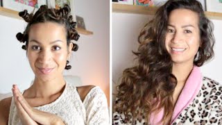 Krullen zonder hitte  twisted buns bantu knot [upl. by Camroc]