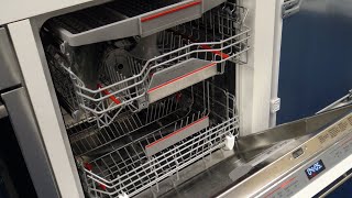 Bosch SMD6ZCX60G 13 Place Setting Fully Integrated Dishwasher Demonstration [upl. by Lledyl724]