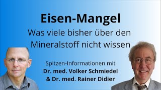 EisenMangel Was viele bisher über den Mineralstoff nicht wissen  Dr Didier amp Dr Schmiedel [upl. by Yzdnil]