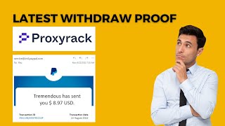 Proxyrack Payment Proof  PayPal  Tremendous  Earning Proof [upl. by Leopoldine638]