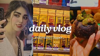 Shopping in Indo Vlog🇲🇨Supermarket food with prices💰 [upl. by Apurk]