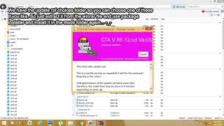 How To Install Gta V ReSized Mod  FPS BOOSTTutorial [upl. by Nivrehs]