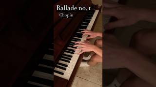 Chopin Ballade piano music chopin ballade shorts finale insane pianomusic classicalmusic [upl. by Ainerbas895]