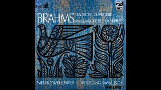 BRAHMS Tragische Ouvertüre op 81 Akademische Festouvertüre op 80 [upl. by Ocirederf250]