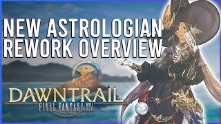 Astrologian Overview and changes  FFXIV Dawntrail Media Tour [upl. by Arlina]