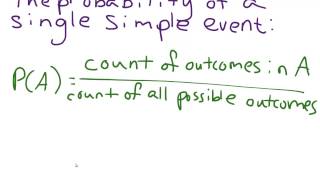 Statistics Intro to Probability Basic Definitions and Formulas [upl. by Esinrahc]