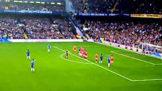 Alex amazing free kick  Chelsea 20 Arsenal 3102010 [upl. by Eneleh]