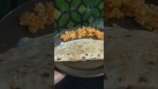 Roti wrap recipe 530dayschallenge wrap weightlossjourney healthyfood dietfood viralvideo [upl. by Susanetta]