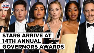 Bradley Cooper Lily Gladstone Colman And Other Stars Arrive At 14th Annual Governors Awards [upl. by Jule]