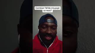 Voici combien TikTok m’a payé [upl. by Thomsen]