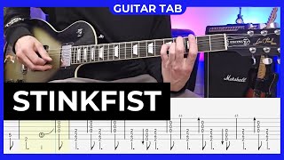 TOOL  Stinkfist  Guitar Cover with Guitar Tabs [upl. by Neeloj765]