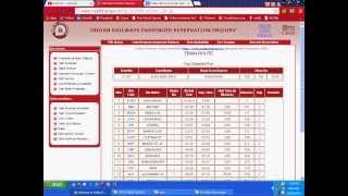 How to find indian train schedule time table on internet [upl. by Annirok257]