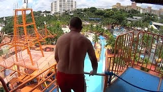 Crazy Water Slide at Thermas dos Laranjais [upl. by Arua]