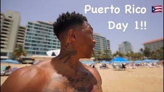 Puerto Rico Vlog Day1  Island Freestyle [upl. by Serrell]