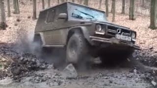 Mercedes GClass Off road Extreme Compilation [upl. by Airoled]