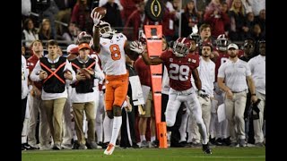 2019 CFP NATIONAL CHAMPIONSHIP  CLEMSON VS ALABAMA HIGHLIGHTS [upl. by Ayekim]