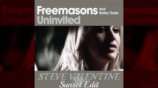 Freemasons feat Bailey Tzuke  Uninvited Steve Valentine Sunset Edit [upl. by Beaston]