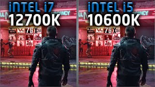 Intel i7 12700K vs i5 10600K Benchmarks – 15 Tests 🔥 [upl. by Susi]