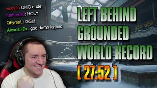 The Last of Us Left Behind Remake PS5 Speedrun World Record for Grounded mode 27528 IGT [upl. by Ynnus]