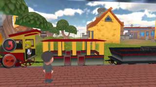 3D Train For Kids  Free Train Game [upl. by Faxon870]