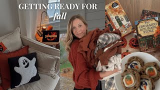 preparing for fall 🍂🎃 fall shopping decorating baking book shopping amp my fall bucket list [upl. by Rosenthal]