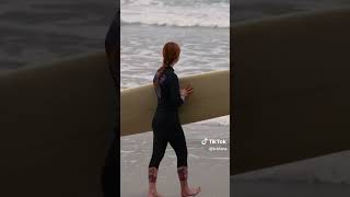 Bonnie wright surfing [upl. by Attenhoj]