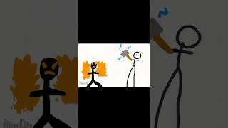 Zapper VS Charcoal A Flipaclip Animation animation flipaclip stickfigureanimation [upl. by Gmur]