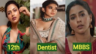 Tamil cinema Movie Actress Education [upl. by Harrat183]