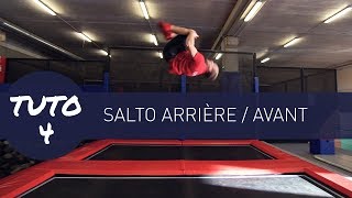 Tuto 4 Salto arrière Salto avant [upl. by Arreit]