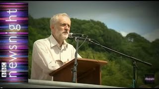 The rise of Jeremy Corbyn in Labour leadership race  Newsnight [upl. by Saucy]