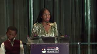 Derecka Purnell receives the inaugural CDF Advocate for Joy Award [upl. by Leahicm]