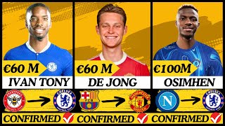 All Latest Confirmed Transfers  Confirmed Football Transfers 2024 [upl. by Rratsal]