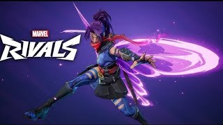 Marvel Rivals  Official Psylocke Reveal Trailer [upl. by Elbring]