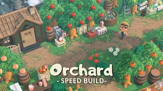 Orchard  Animal Crossing New Horizons  Speed Build  New Island  Farm and Industrial [upl. by Philippe540]