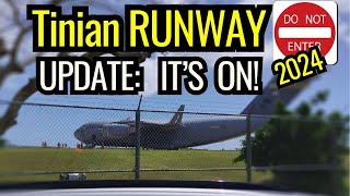 Tinian Runway BREAKING UPDATE [upl. by Debra]