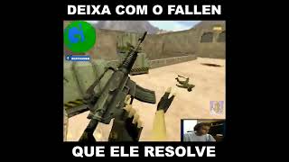 Fallen Jogando COUNTERSTRIKE 16 CS 16 shorts [upl. by Errecart]