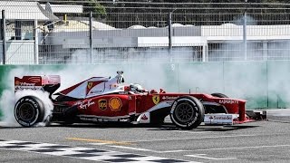 2016 Ferrari Racing Days  Sebastian Vettel at Hockenheim [upl. by Anetsirk]