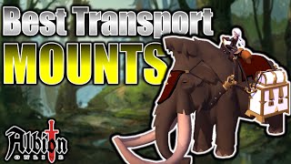 Albion Online Top 5 Transport Mounts Safe Zones  How To Make Silver  The Billionaire Project [upl. by Mossman]