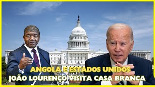 ANGOLA ESTADOS UNIDOS RECEBE PRESIDENTE JOÃO LOURENÇO EM VISITA OFICIAL [upl. by Nyvlem]