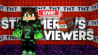 Minecraft Streamer VS Viewers TNT Game shorts minecraft shortslive [upl. by Soloma]