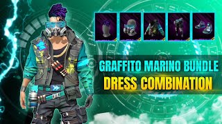 Graffito Marino Bundle Dress Combination  Free Fire Graffito Marino Bundle Dress Combination [upl. by Lothario]