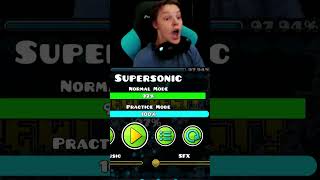 Supersonic 100 Insane Demon completion [upl. by Naved]